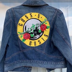 GUNS & ROSES Reformation Jacket -Denim